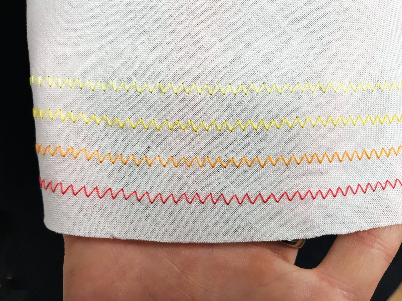 What Is A Zigzag Stitch And How To Use It? anicka.design