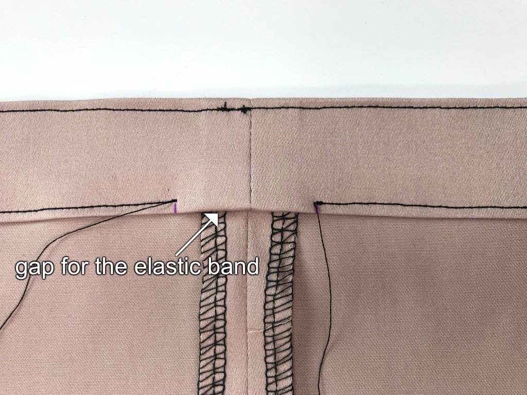 How To Sew A Casing For An Elastic Waistband 4 Methods anicka.design