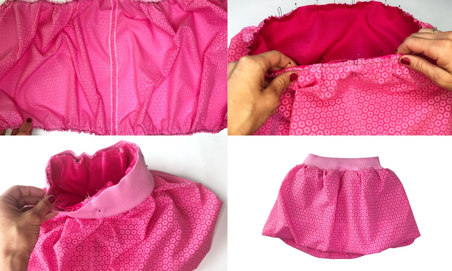 Easy step-by-step DIY bubble skirt tutorial.