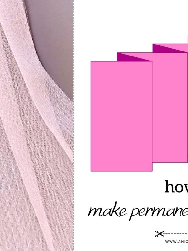How To Pleat Fabric? Part 2 – Permanent Knife Pleats