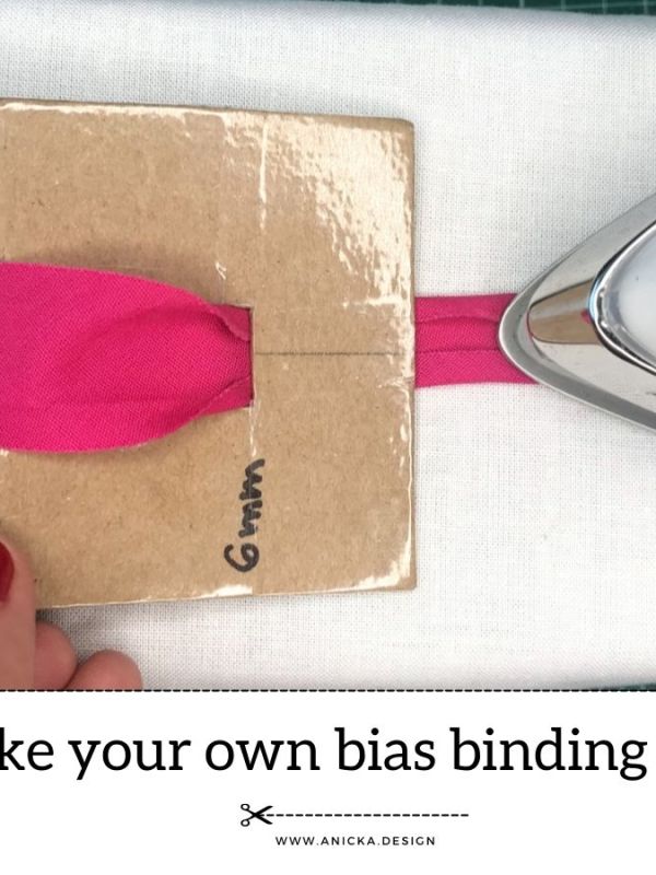 How to make your own bias binding tape maker?
