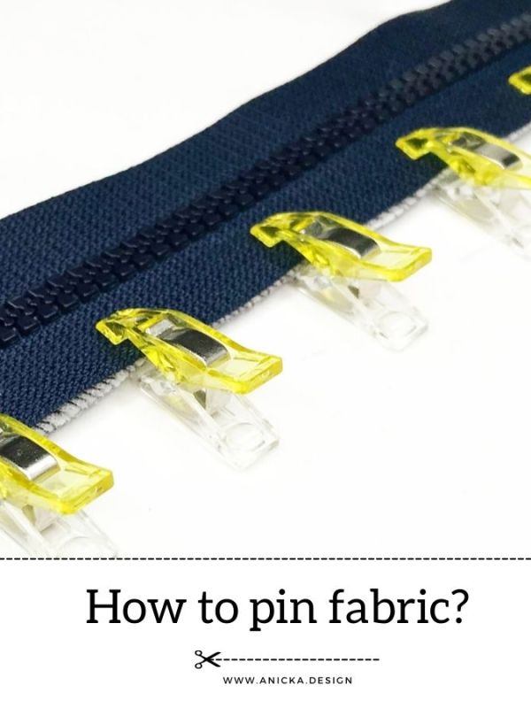 How To Pin Fabric?