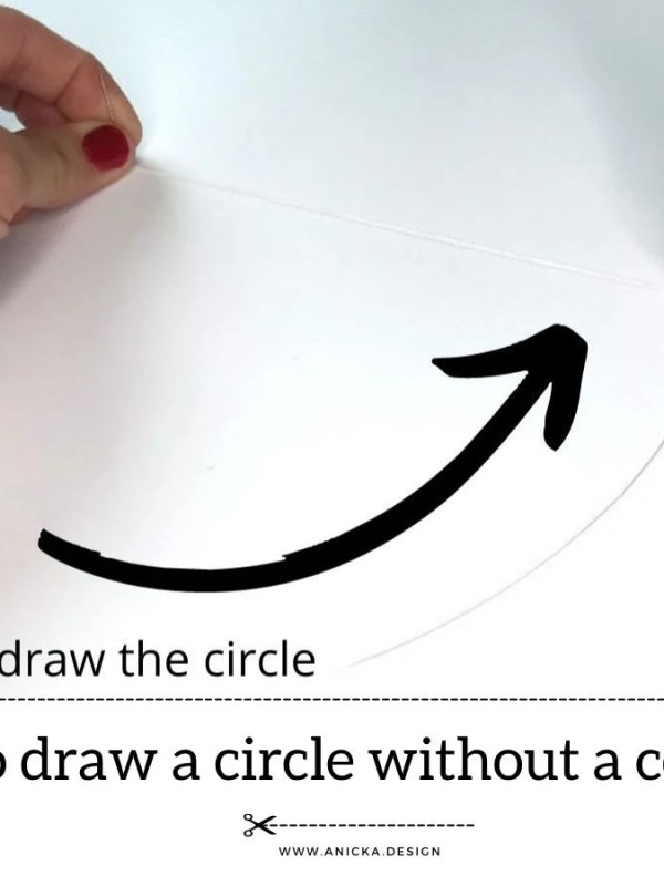 How To Draw A Circle Without A Compass?