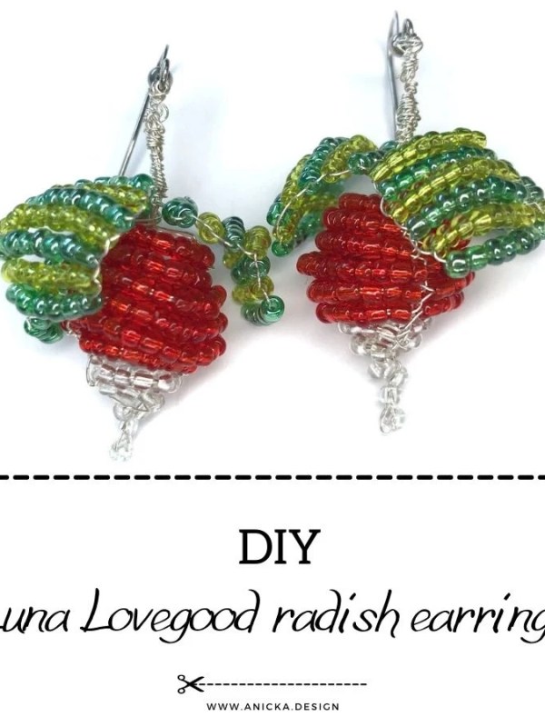 Simple Tutorial – DIY Luna Lovegood Earrings