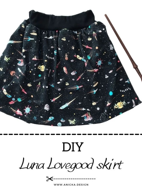 Easy Tutorial – DIY Luna Lovegood Costume Skirt