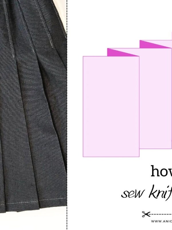 What Are Knife Pleats And How To Sew Them