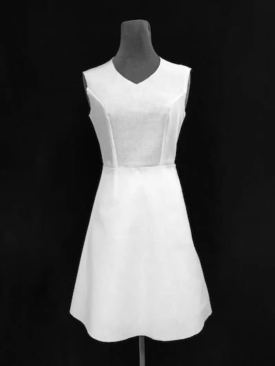 quarter circular skirt selected by default